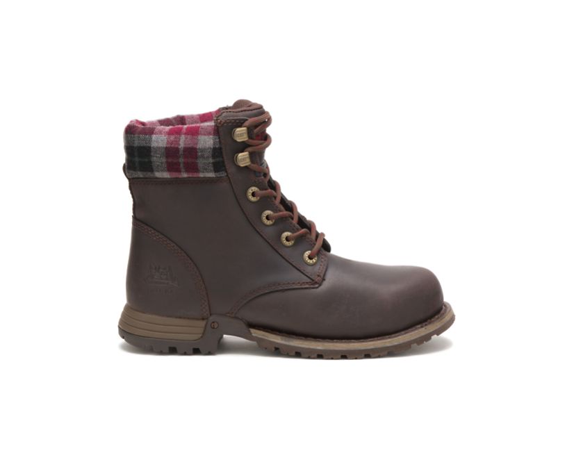 Caterpillar Kenzie Steel Toe - Mørke Brune Vernestøvler Dame - Norge ( VAQHK-6804 )